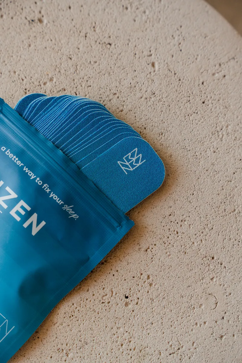 Zenzen Pacific Breeze blue pouch